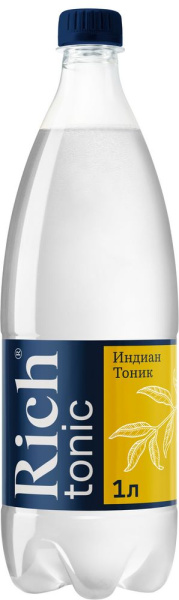 Напиток Рич Индиан Тоник безалкогольный сильногазированный 1л