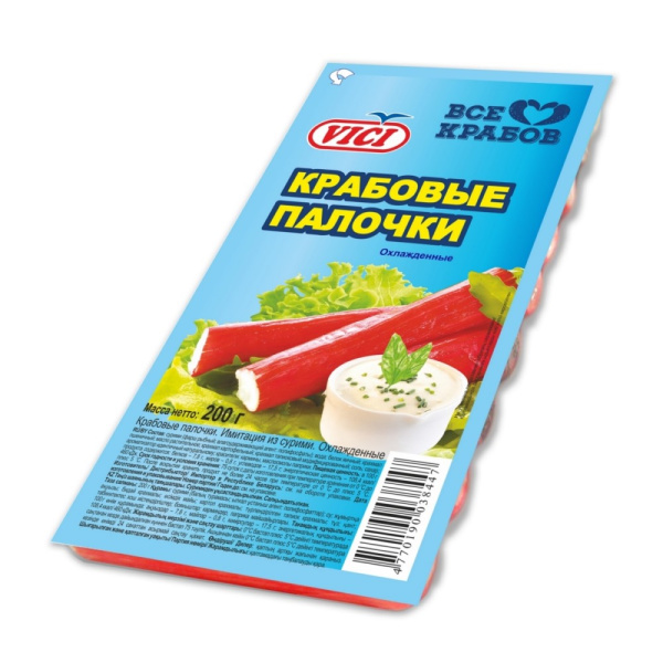 Крабовые палочки VICI охлажденные 220г