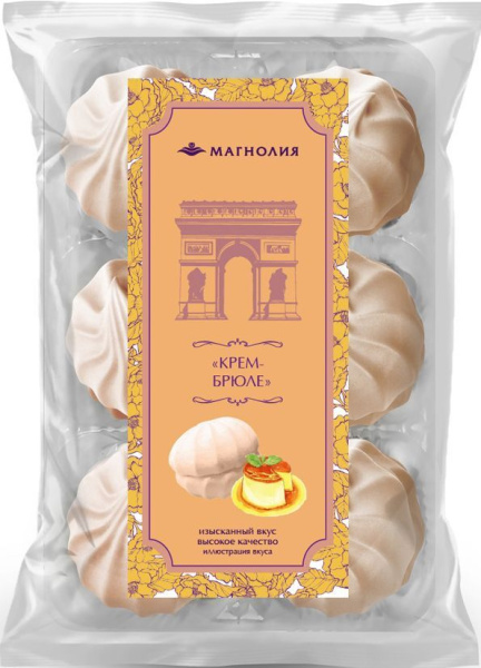 Зефир крем-брюле ароматизированный Магнолия 310г