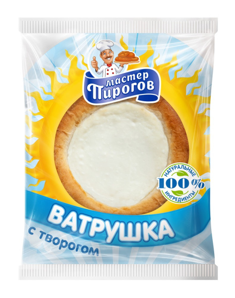 Ватрушка Коломенское с творогом 100г