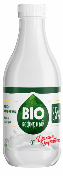 Продукт биокефирный Домик в деревне 2,5% 900г