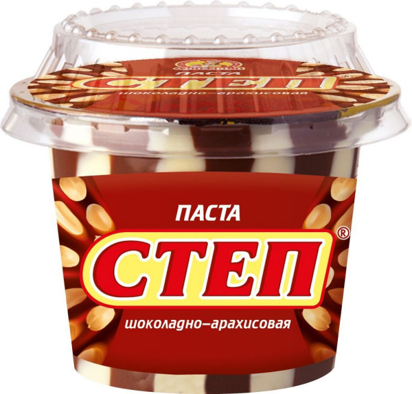 Паста Золотой Степ шоколадно-арахисовая 220г