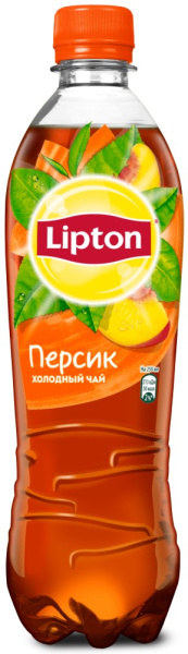 Напиток безалкогольный без газа Холодный чай Липтон со вкусом персика 0,5л