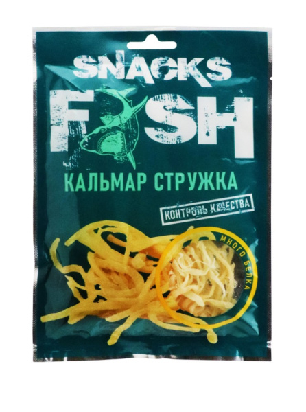 Кальмар Хороший день сушеный 50г
