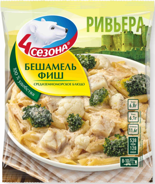 Бешамель фиш 4 Сезона 600г