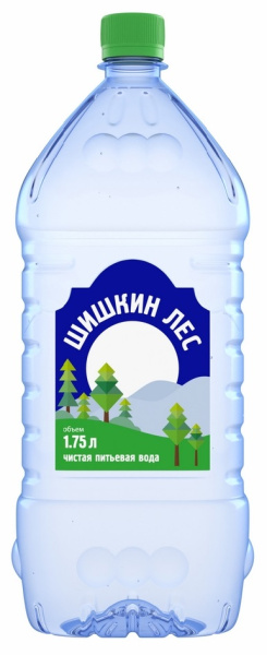 Вода питьевая без газа Шишкин Лес 1,75л 
