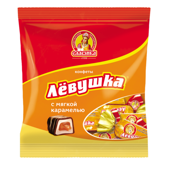 Конфеты Левушка желейные в шоколадной глазури 199г