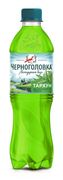 Напиток из Черноголовки безалкогольный сильногазированный Тархун 0,5л 