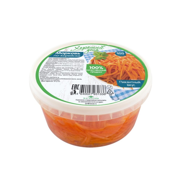 Морковь Хороший день по-корейски 300г