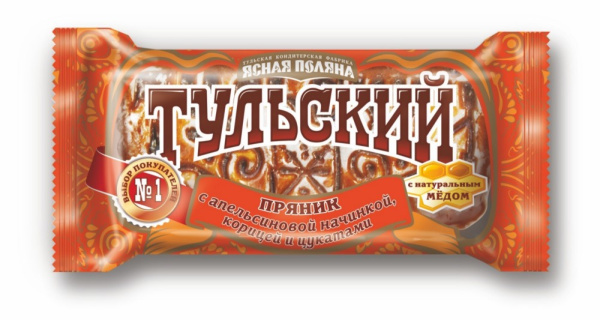 Пряник Тульский апельсин корица 140г