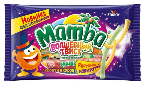 Жевательная конфета Мамба Волшебный Твист 70г