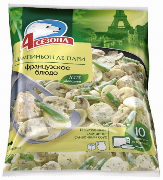 Шампиньон де Пари 4 Сезона 600г