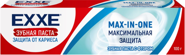Зубная паста ЭКСЭ Максимальная защита 100г