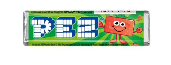 Конфета фруктовая PEZ 8,5г