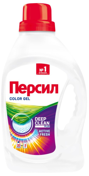 Жидкое ср-во д/стирки Персил Колор гель 1,3л