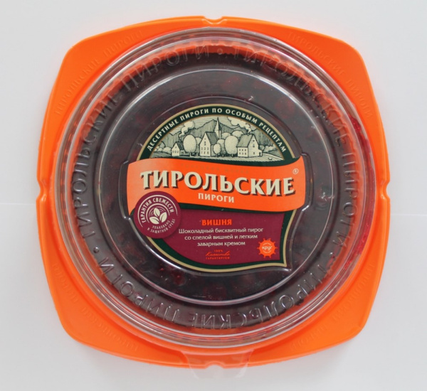 Пирог Круг Тирольский Вишня 610г