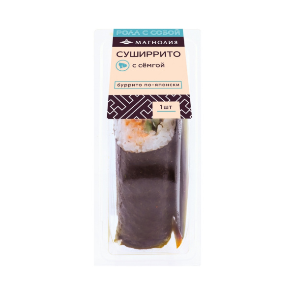 Суширрито с семгой 100г
