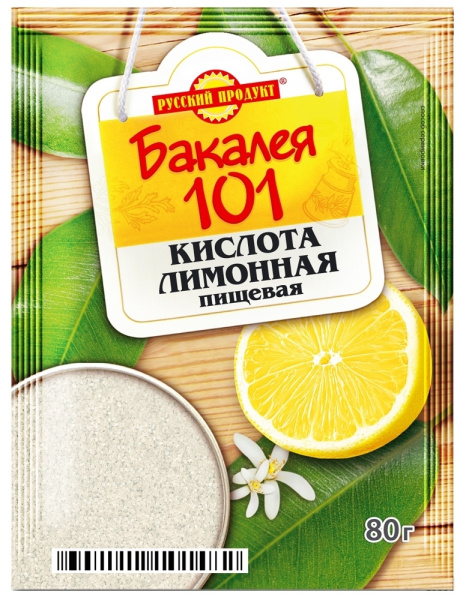 Лимонная кислота Русский Продукт 80г