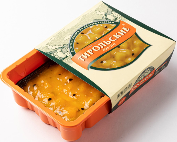 Пирог Круг Тирольский Манго-Маракуйя 250г