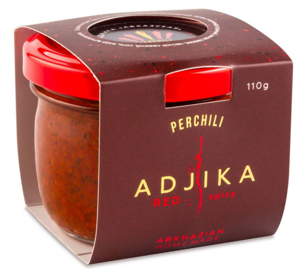 Аджика "Абхазская" острая красная классическая (Перчили) 110г