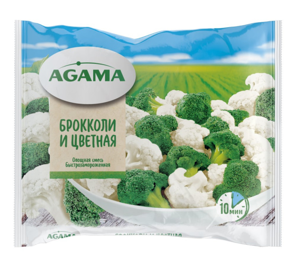 Брокколи и цветная капуста Хортекс 400г