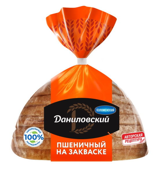 Хлеб Даниловский Коломенское пшеничный в нарезке 250г