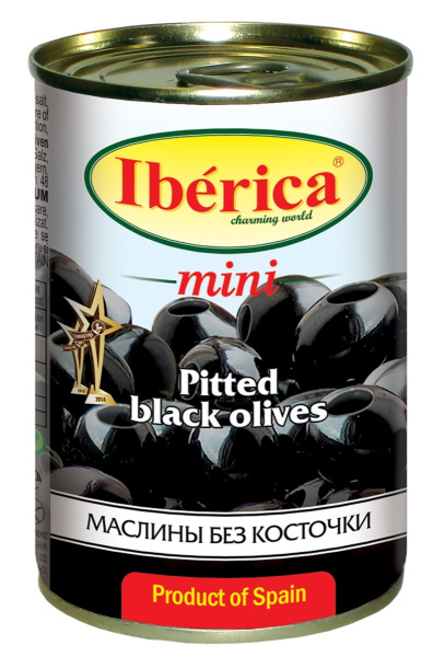 Маслины Иберика мини без косточки 300г