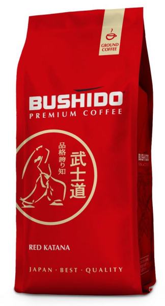 Кофе молотый BUSHIDO Red Katana227г