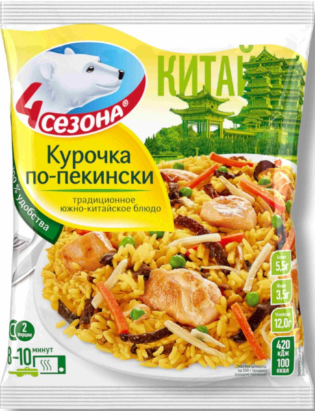 Курочка по-пекински 4 Сезона 600г