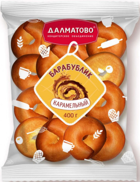 Барабублик карамельный 400г 