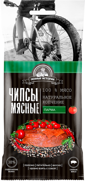Чипсы мясные Парма 35г Пенные истории