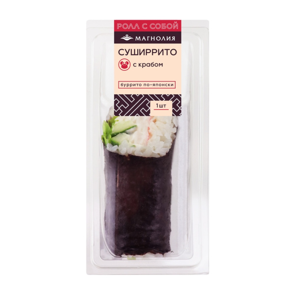 Суширрито с крабом 100г