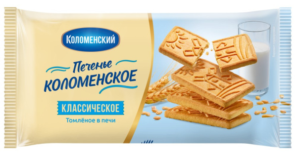Печенье сахарное "Классическое" Коломенский 120г
