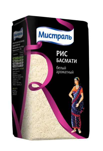 Рис Мистраль Басмати 500г