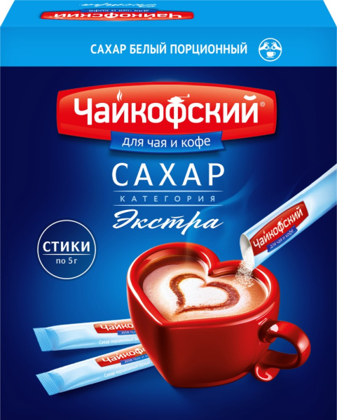 Сахар белый порционный 300г 