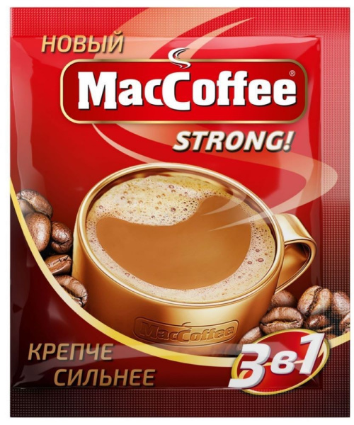 Кофейный напиток МакКофе 3в1 стронг 18г