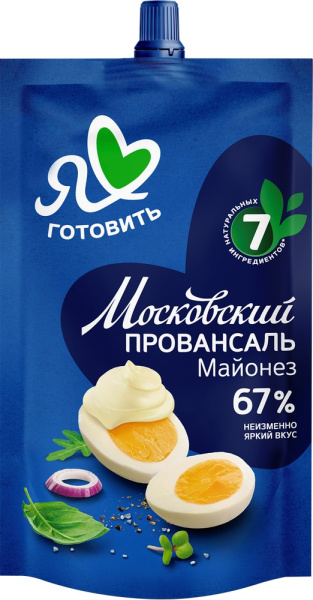 Майонез МЖК Московский Провансаль классический 67% 200мл