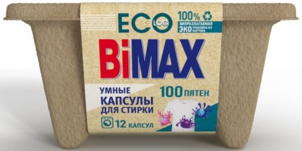 Средство для стирки в капсулах БиМакс 100 Пятен 12