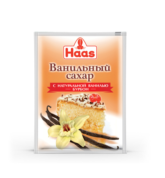 Ванильный сахар Хаас с натуральной ванилью 15г