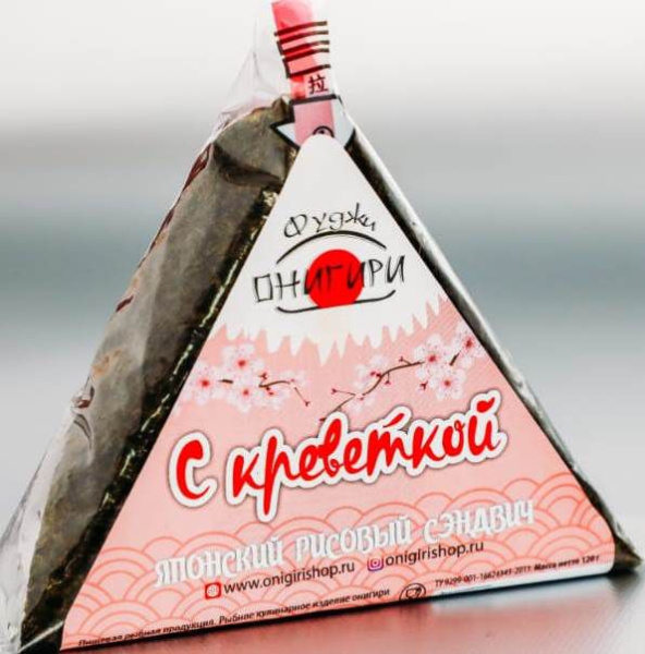 Ролл онигири с креветкой Фуджи 120г