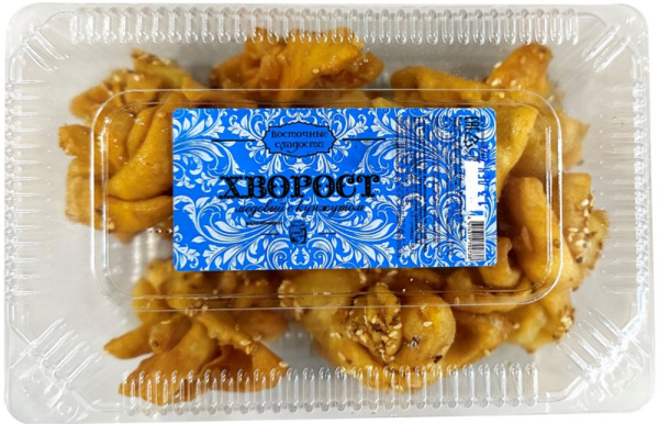 Хворост медовый с кунжутом 200г