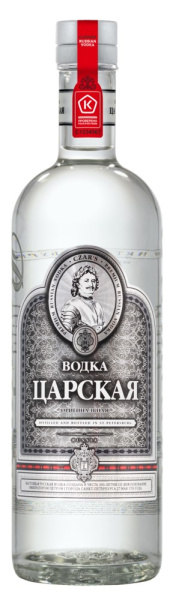 Водка ЦАРСКАЯ ОРИГИНАЛЬНАЯ 40% 1л