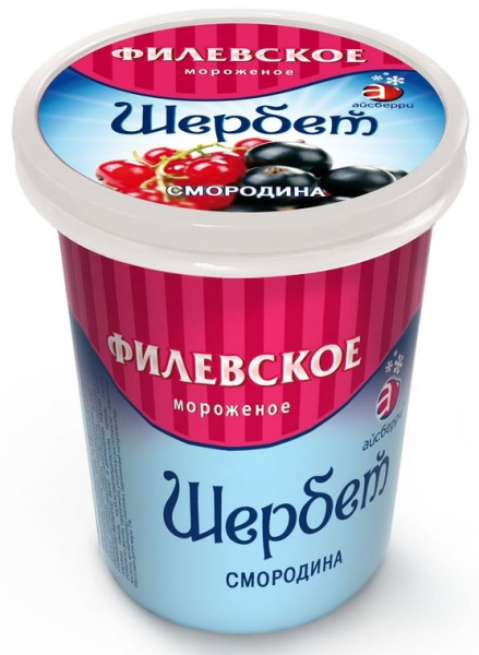 Мороженое Айсберри Лайт Щербет фруктовый 80г