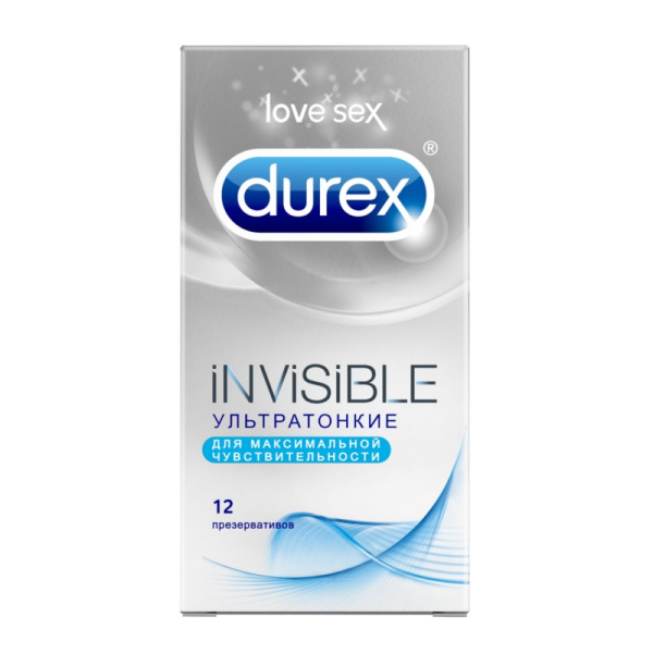 Презервативы марки Durex: Invisible - ультратонкие