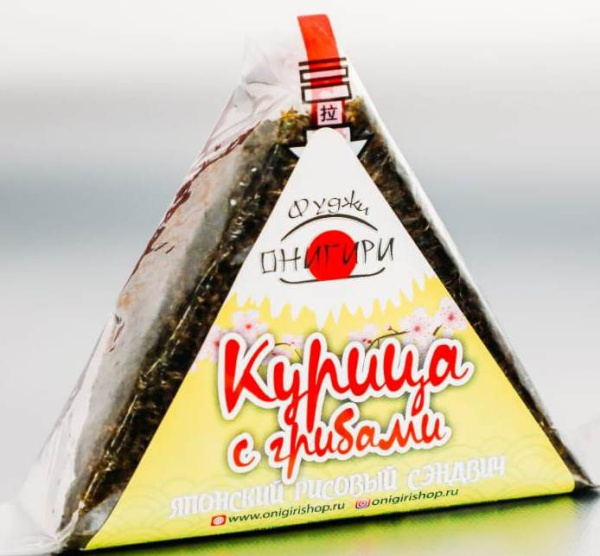 Ролл онигири Курица с грибами Фуджи 120г