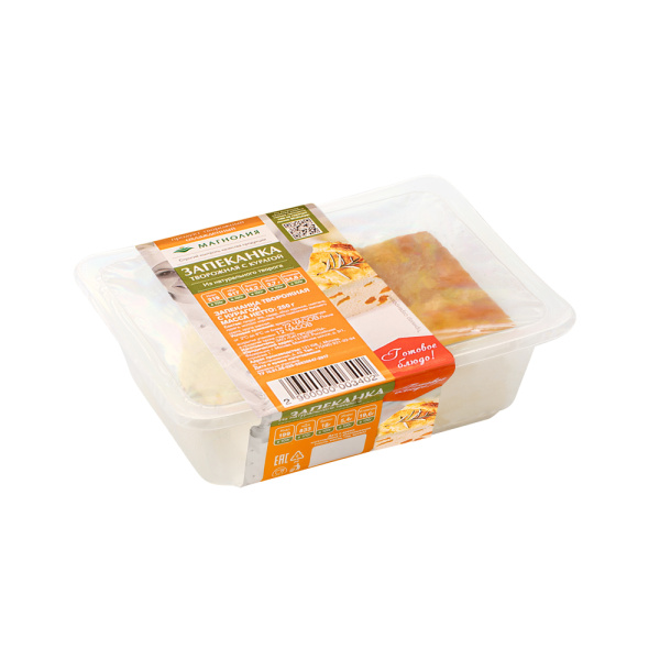 Запеканка творожная с курагой 250г