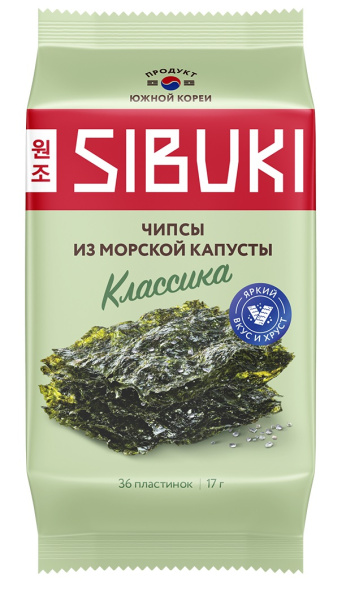 Морская капуста сущеная Сибуки 17г