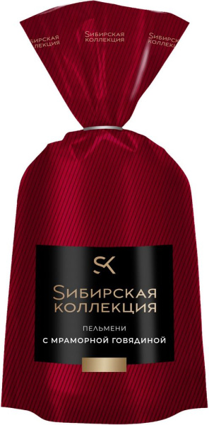 Пельмени с мраморной говядиной Сибирская коллекция 700г