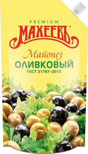 Майонез Махеевъ оливковый 50,5% 400мл