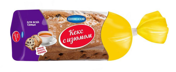 Кекс Коломенское с изюмом 400г
